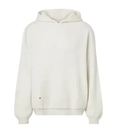 God's True Cashmere Cashmere hoodie with amethyst | Thumbnail 1 God's True Cashmere Cashmere hoodie with amethyst | Thumbnail 1