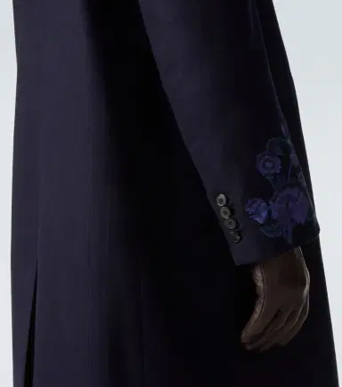 Dries Van Noten Floral double-breasted wool coat | Thumbnail 5 Dries Van Noten Floral double-breasted wool coat | Thumbnail 5