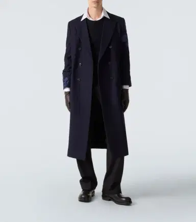 Dries Van Noten Floral double-breasted wool coat | Thumbnail 6 Dries Van Noten Floral double-breasted wool coat | Thumbnail 6