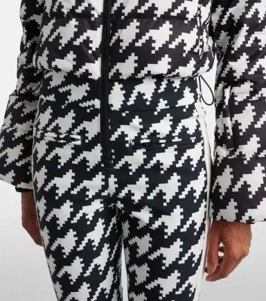Perfect Moment Polar houndstooth ski suit | Thumbnail 2 Perfect Moment Polar houndstooth ski suit | Thumbnail 2