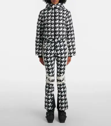 Perfect Moment Polar houndstooth ski suit | Thumbnail 4 Perfect Moment Polar houndstooth ski suit | Thumbnail 4