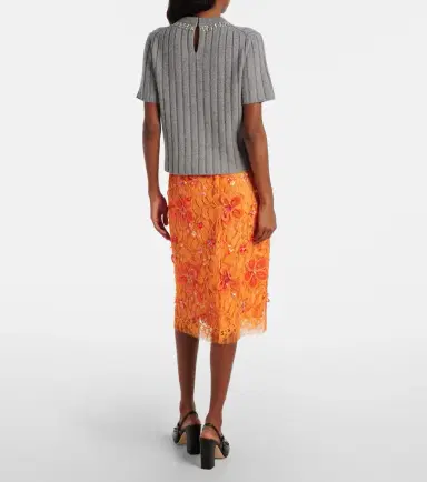 Gucci Embellished wool and cashmere sweater | Thumbnail 2 Gucci Embellished wool and cashmere sweater | Thumbnail 2
