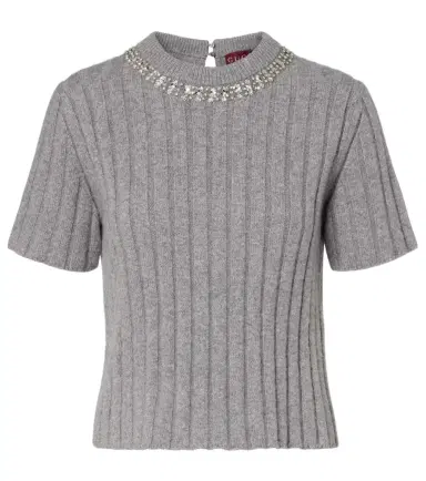 Gucci Embellished wool and cashmere sweater | Thumbnail 1 Gucci Embellished wool and cashmere sweater | Thumbnail 1