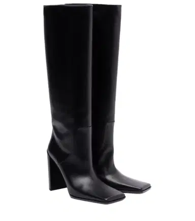 Alaïa Alaïa Square leather knee-high boots | Thumbnail 1 Alaïa Alaïa Square leather knee-high boots | Thumbnail 1