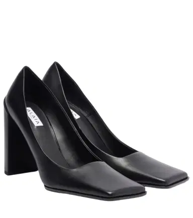 Alaïa Alaïa Square leather pumps | Thumbnail 1 Alaïa Alaïa Square leather pumps | Thumbnail 1
