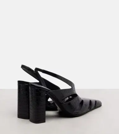 Alaïa Alaïa Cut Out leather slingback pumps | Thumbnail 4 Alaïa Alaïa Cut Out leather slingback pumps | Thumbnail 4