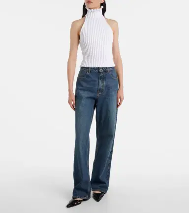 Alaïa Alaïa Croc-effect leather slingback flats | Thumbnail 5 Alaïa Alaïa Croc-effect leather slingback flats | Thumbnail 5