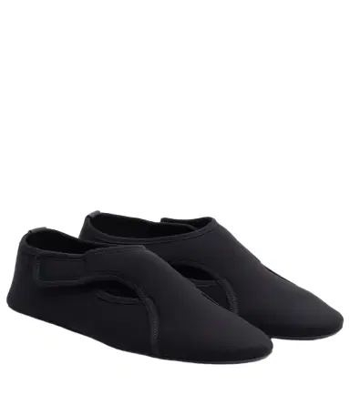 Alaïa Alaïa Flex leather-trimmed ballet flats | Thumbnail 1 Alaïa Alaïa Flex leather-trimmed ballet flats | Thumbnail 1