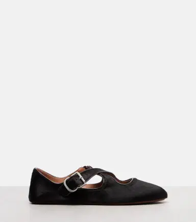 Alaïa Alaïa Calf hair ballet flats | Thumbnail 3 Alaïa Alaïa Calf hair ballet flats | Thumbnail 3