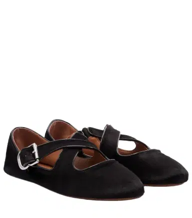 Alaïa Alaïa Calf hair ballet flats | Thumbnail 1 Alaïa Alaïa Calf hair ballet flats | Thumbnail 1