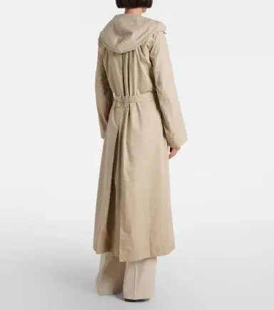 Aya Muse Cotton gabardine trench coat | Thumbnail 3 Aya Muse Cotton gabardine trench coat | Thumbnail 3