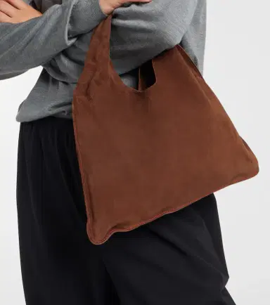 The Row Bindle Small suede tote bag | Thumbnail 6 The Row Bindle Small suede tote bag | Thumbnail 6