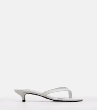 TOTEME Croc-effect leather thong sandals | Thumbnail 2 TOTEME Croc-effect leather thong sandals | Thumbnail 2