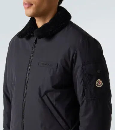 Moncler aulevrier reversible down bomber jacket | Thumbnail 2 Moncler aulevrier reversible down bomber jacket | Thumbnail 2