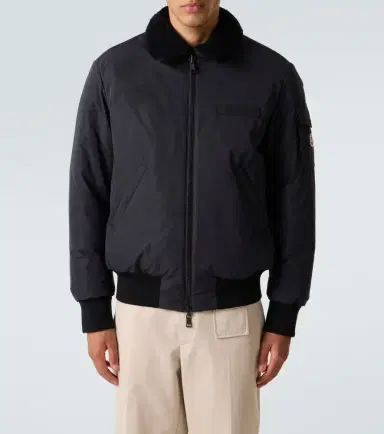 Moncler aulevrier reversible down bomber jacket | Thumbnail 4 Moncler aulevrier reversible down bomber jacket | Thumbnail 4