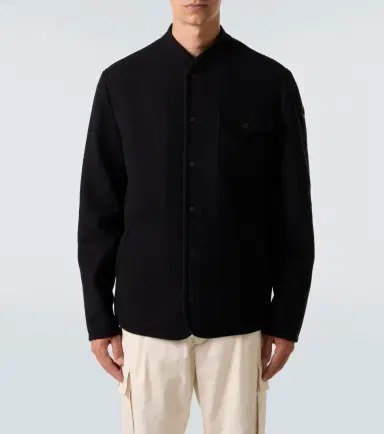 Moncler Virgin wool bouclé overshirt | Thumbnail 2 Moncler Virgin wool bouclé overshirt | Thumbnail 2