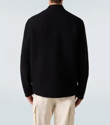 Moncler Virgin wool bouclé overshirt | Thumbnail 3 Moncler Virgin wool bouclé overshirt | Thumbnail 3
