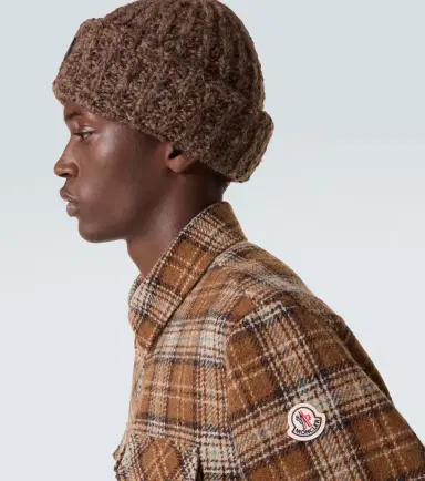 Moncler Logo alpaca and wool beanie | Thumbnail 3 Moncler Logo alpaca and wool beanie | Thumbnail 3