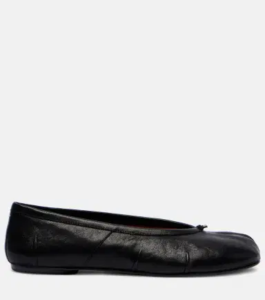 Maison Margiela Tabi New leather ballet flats | Thumbnail 3 Maison Margiela Tabi New leather ballet flats | Thumbnail 3