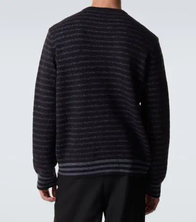 Loewe Anagram striped wool sweater | Thumbnail 4 Loewe Anagram striped wool sweater | Thumbnail 4