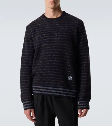 Loewe Anagram striped wool sweater | Thumbnail 6 Loewe Anagram striped wool sweater | Thumbnail 6