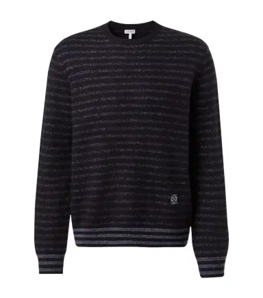 Loewe Anagram striped wool sweater | Thumbnail 1 Loewe Anagram striped wool sweater | Thumbnail 1