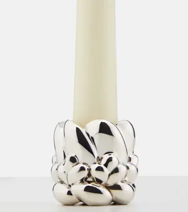 Christofle Babylone silver-plated candle holder | Thumbnail 3 Christofle Babylone silver-plated candle holder | Thumbnail 3