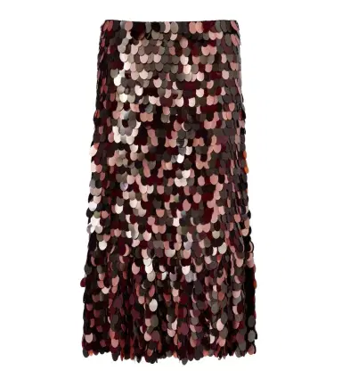 Dries Van Noten Sequined midi skirt | Thumbnail 1 Dries Van Noten Sequined midi skirt | Thumbnail 1