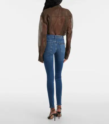 7 For All Mankind HW high-waist skinny jeans | Thumbnail 3 7 For All Mankind HW high-waist skinny jeans | Thumbnail 3