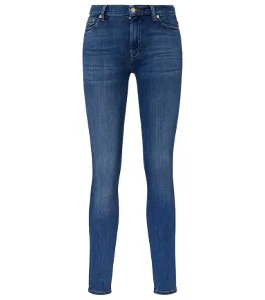 7 For All Mankind HW high-waist skinny jeans | Thumbnail 1 7 For All Mankind HW high-waist skinny jeans | Thumbnail 1