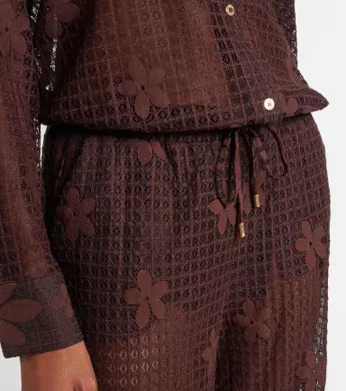 Melissa Odabash Etta cotton-blend lace wide-leg pants | Thumbnail 5 Melissa Odabash Etta cotton-blend lace wide-leg pants | Thumbnail 5