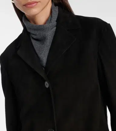 Nour Hammour Opus suede blazer | Thumbnail 5 Nour Hammour Opus suede blazer | Thumbnail 5