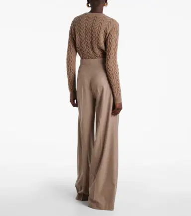 Max Mara Cashmere-blend wide-leg pants | Thumbnail 2 Max Mara Cashmere-blend wide-leg pants | Thumbnail 2