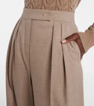Max Mara Cashmere-blend wide-leg pants | Thumbnail 3 Max Mara Cashmere-blend wide-leg pants | Thumbnail 3