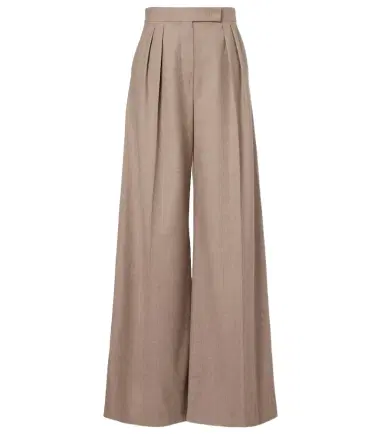 Max Mara Cashmere-blend wide-leg pants | Thumbnail 1 Max Mara Cashmere-blend wide-leg pants | Thumbnail 1