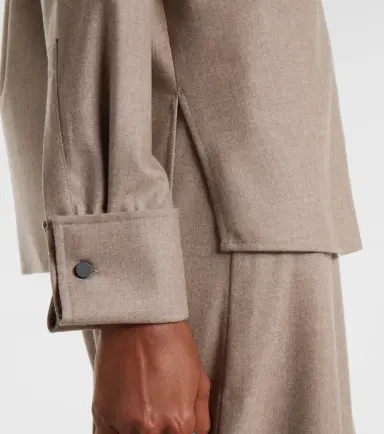 Max Mara Tebaide cashmere-blend shirt | Thumbnail 2 Max Mara Tebaide cashmere-blend shirt | Thumbnail 2