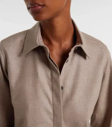 Max Mara Tebaide cashmere-blend shirt | Thumbnail 4 Max Mara Tebaide cashmere-blend shirt | Thumbnail 4
