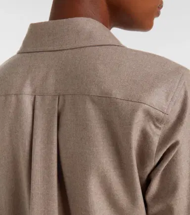 Max Mara Tebaide cashmere-blend shirt | Thumbnail 5 Max Mara Tebaide cashmere-blend shirt | Thumbnail 5