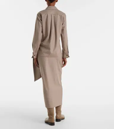 Max Mara Tebaide cashmere-blend shirt | Thumbnail 7 Max Mara Tebaide cashmere-blend shirt | Thumbnail 7