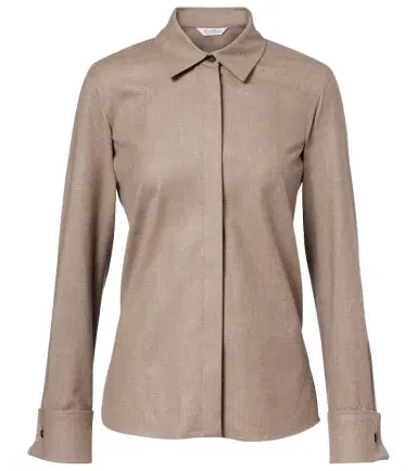 Max Mara Tebaide cashmere-blend shirt | Thumbnail 1 Max Mara Tebaide cashmere-blend shirt | Thumbnail 1