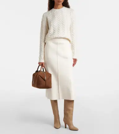 Max Mara Aramis cable-knit cashmere sweater | Thumbnail 4 Max Mara Aramis cable-knit cashmere sweater | Thumbnail 4