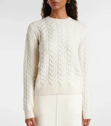 Max Mara Aramis cable-knit cashmere sweater | Thumbnail 5 Max Mara Aramis cable-knit cashmere sweater | Thumbnail 5