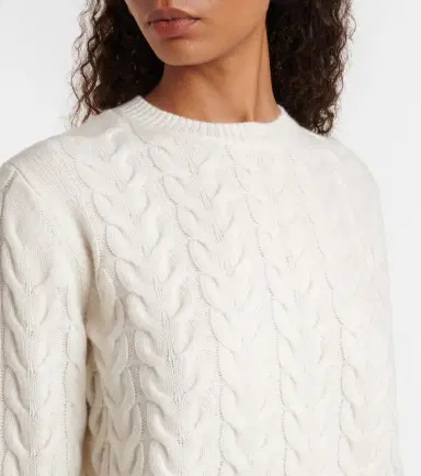 Max Mara Aramis cable-knit cashmere sweater | Thumbnail 6 Max Mara Aramis cable-knit cashmere sweater | Thumbnail 6