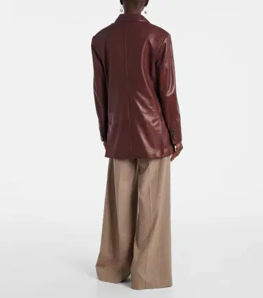 Max Mara Duse leather jacket | Thumbnail 6 Max Mara Duse leather jacket | Thumbnail 6