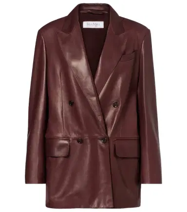 Max Mara Duse leather jacket | Thumbnail 1 Max Mara Duse leather jacket | Thumbnail 1