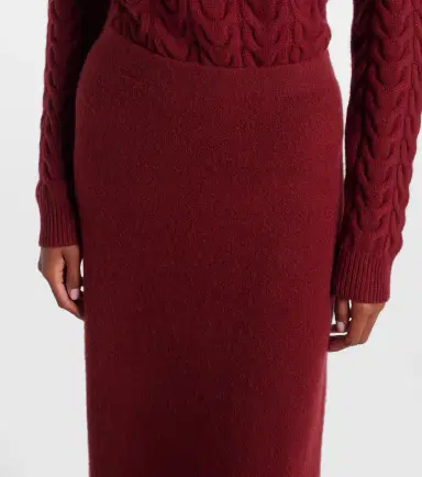 Max Mara Dorina cashmere-blend maxi skirt | Thumbnail 5 Max Mara Dorina cashmere-blend maxi skirt | Thumbnail 5