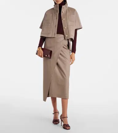 Max Mara Cashmere cape | Thumbnail 2 Max Mara Cashmere cape | Thumbnail 2