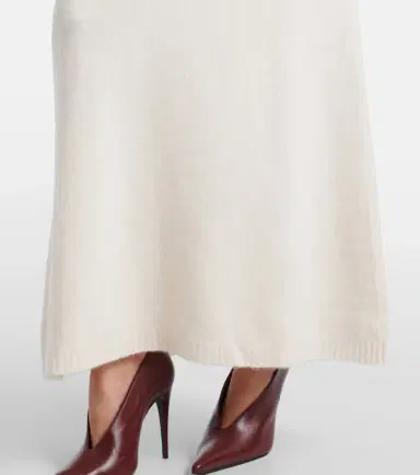 Max Mara Dorina cashmere-blend maxi skirt | Thumbnail 4 Max Mara Dorina cashmere-blend maxi skirt | Thumbnail 4