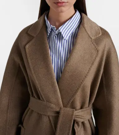 Max Mara Ludmilla cashmere wrap coat | Thumbnail 3 Max Mara Ludmilla cashmere wrap coat | Thumbnail 3