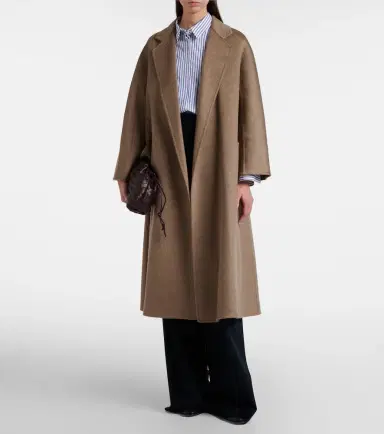 Max Mara Ludmilla cashmere wrap coat | Thumbnail 4 Max Mara Ludmilla cashmere wrap coat | Thumbnail 4